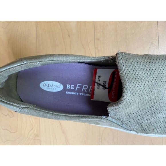 DR. Scholls "Nova" sagegreen perforated slip on Sneaker Womens - Picture 5 of 7